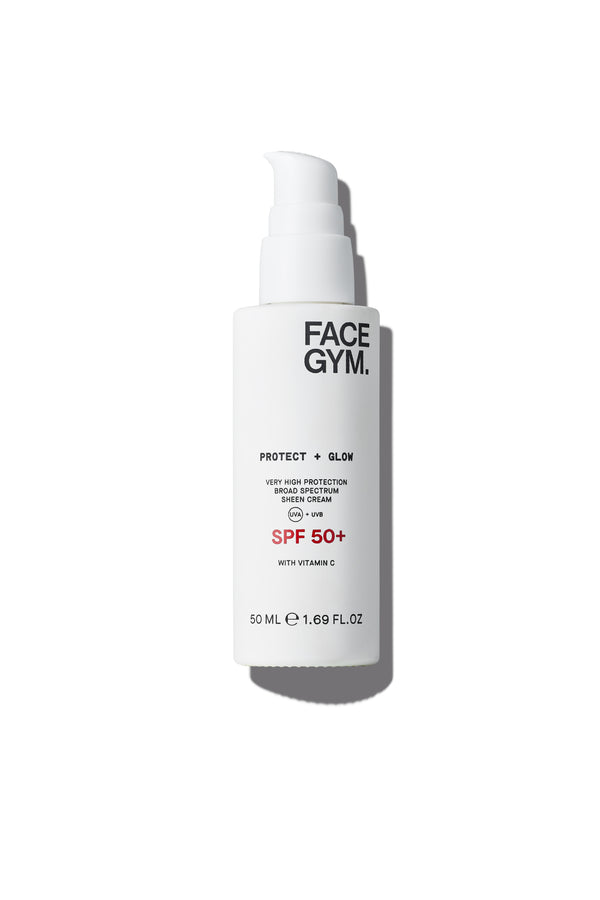 protect and glow spf bottle