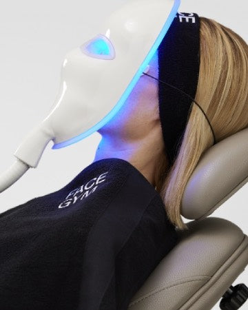 LED Face Mask over model image