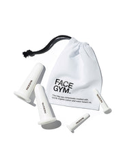 a white bag with white objects on it