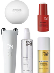 a group of white containers